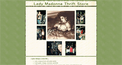 Desktop Screenshot of ladymadonna.ca