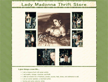 Tablet Screenshot of ladymadonna.ca